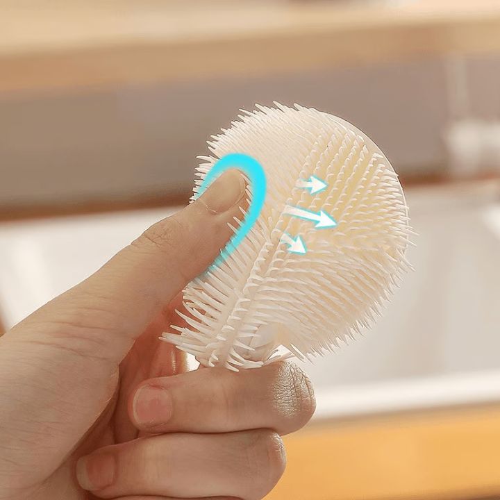 Flexibler Silikon-Flaschenbürste – Hygienereiniger für Gläser