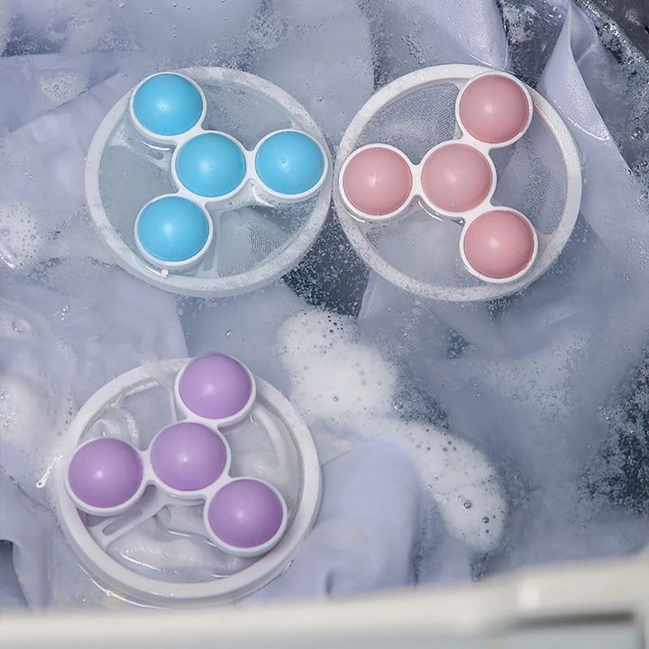 2+2 Gratis | Wiederverwendbarer Waschmaschinenfilter – Fängt Haare & Schmutz