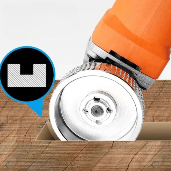 1+1 Gratis | Holz-Winkelschleifscheibe – Schnell & präzise schnitzen