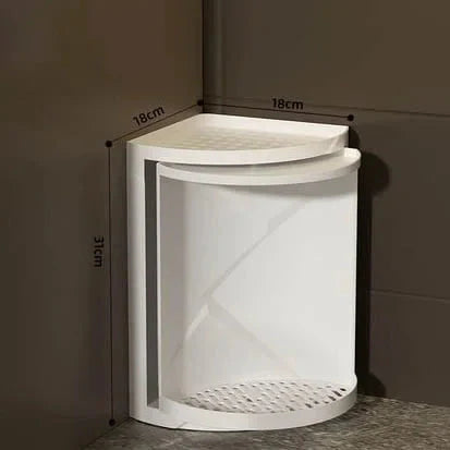 360° Drehbares Eckregal – Platzsparender Ordnungshelfer