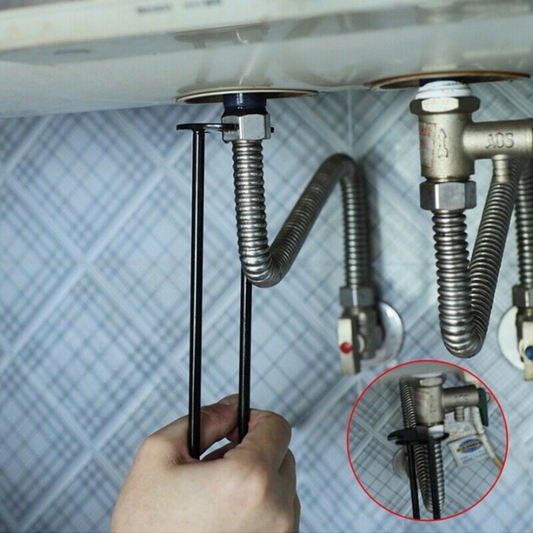 Multifunktions-Spülen-Schlüssel – 360° drehbar für enge Räume