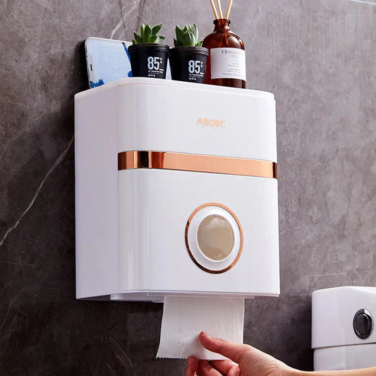 Wandmontierter Badezimmer-Organizer – Maximieren Sie Ihren Platz