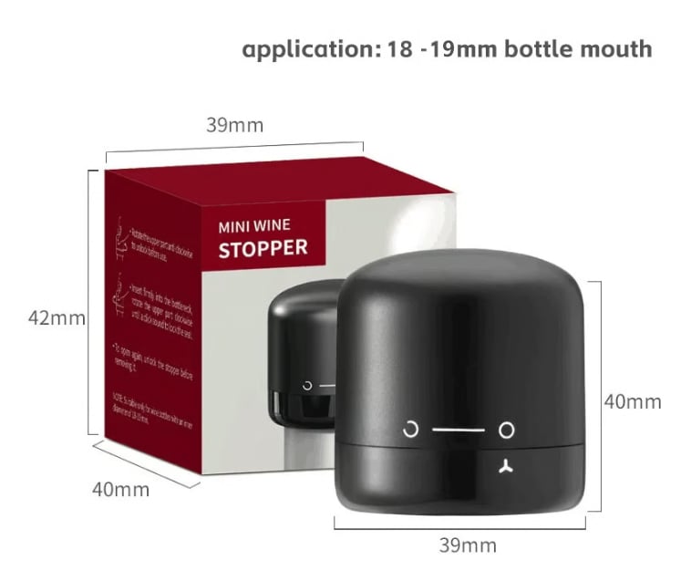 1+1 GRATIS | Silikon-Weinverschluss – Hält Ihren Wein tagelang frisch