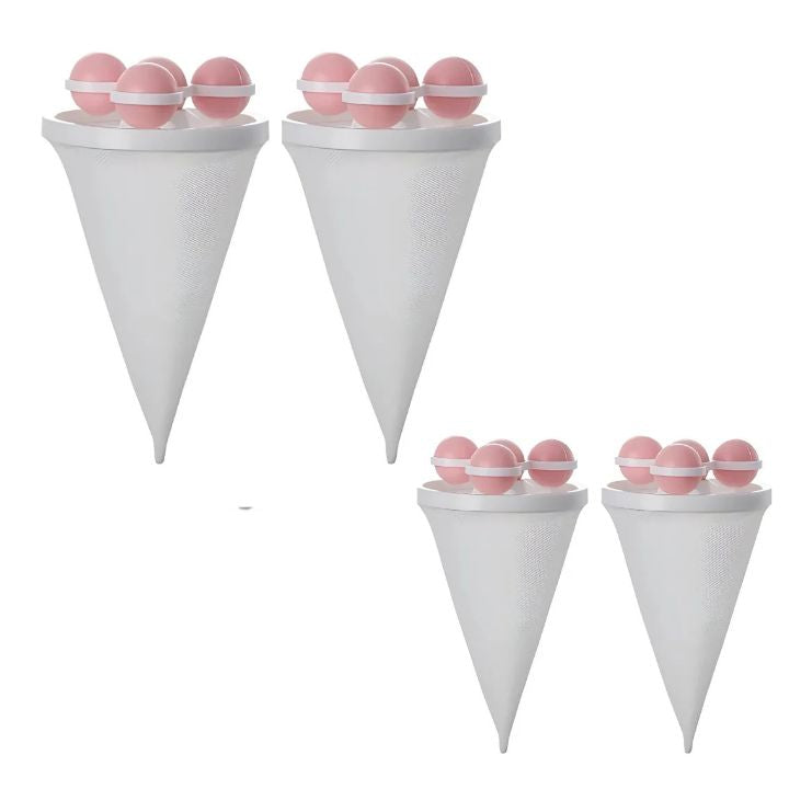 2+2 Gratis | Wiederverwendbarer Waschmaschinenfilter – Fängt Haare & Schmutz