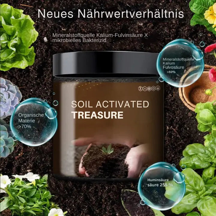 1+1 Gratis | 3-Tage-Aktivator für Gartenerde