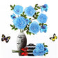 3D-Vasen-Wandsticker – Abnehmbare Blumendeko
