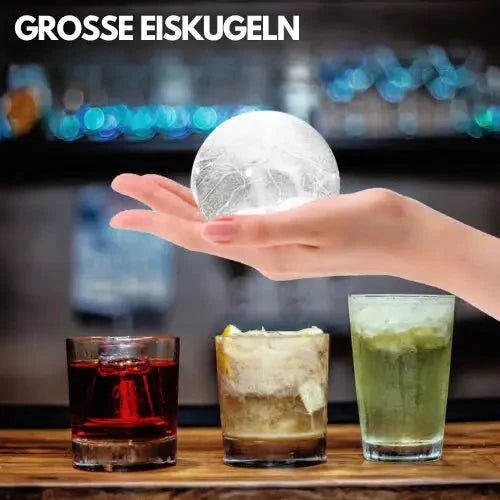 5 Stück Langsam schmelzende Eisball-Formen