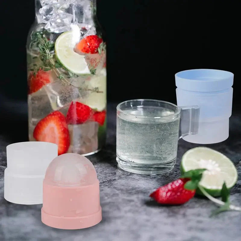 5 Stück Langsam schmelzende Eisball-Formen