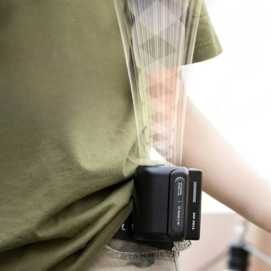 Tragbarer Outdoor-Gürtelventilator – leistungsstark & geräuscharm