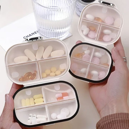 Kompakt Organizer-Kasten für Schmuck, Tabletten & mehr | 1 Groß + 1 Kleine Gratis