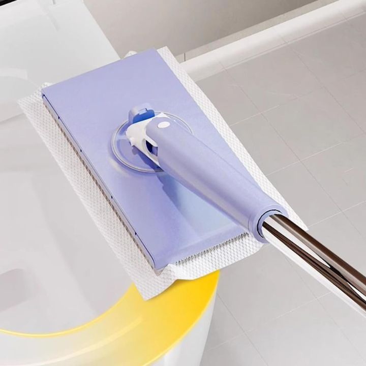 Mini-Mopp mit automatischem Tuchwechselsystem + 10 gratis Reinigungstücher