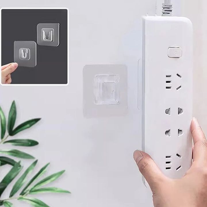 10 Paar Transparente Wandhaken – stark haftend & vielseitig einsetzbar