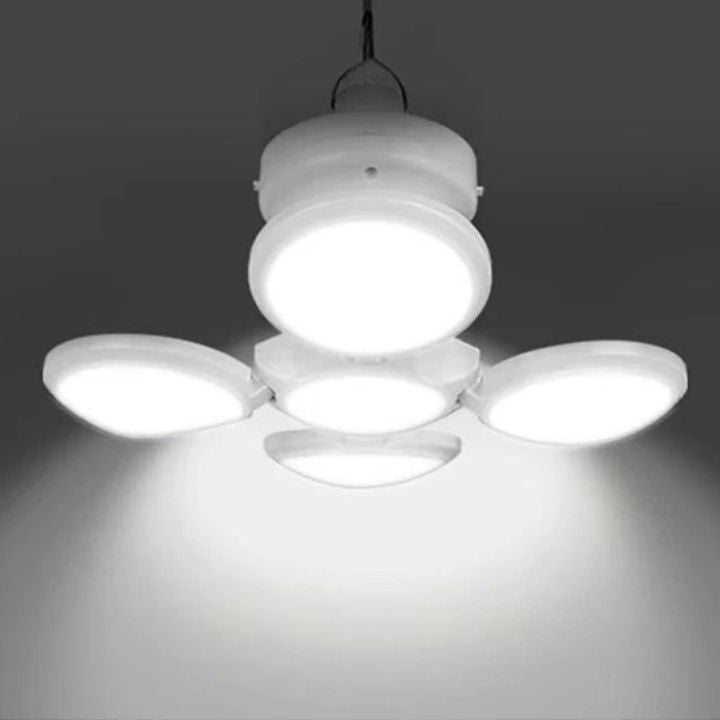 Faltbar Solar-LED-Lampe mit Clip – Bewegungsgesteuert & kabellos