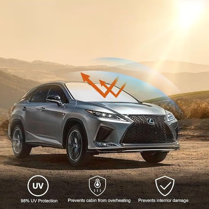 Faltbarer Windschutzscheibenabdeckung – UV-Schutz fürs Auto