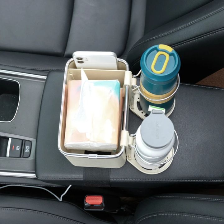 Auto-Armlehnenbox mit Becherhalter – Komfort für unterwegs