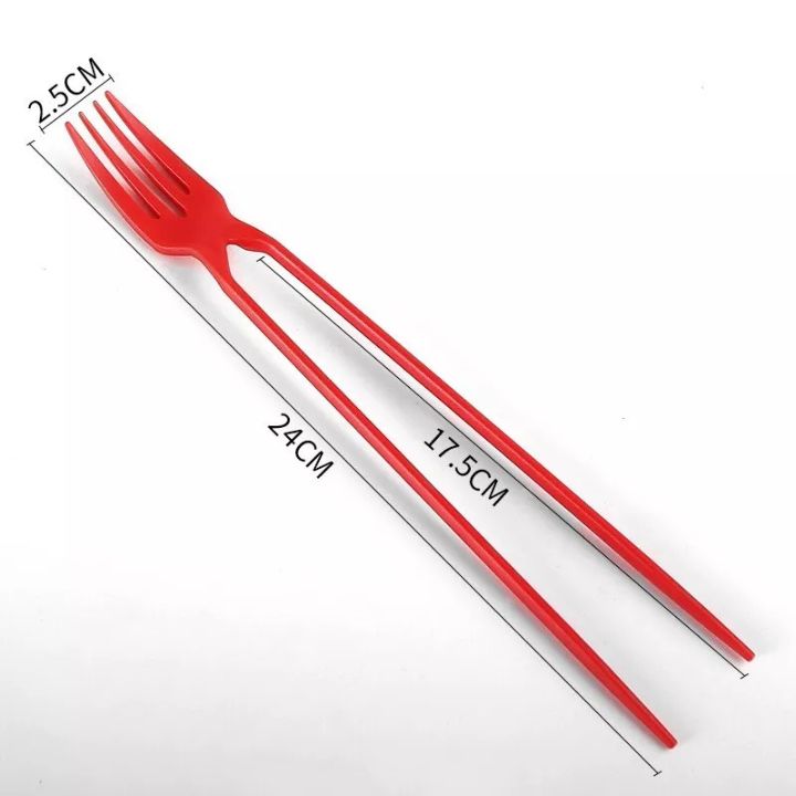 5+5 Gratis | Gabel & Essstäbchen in Einem