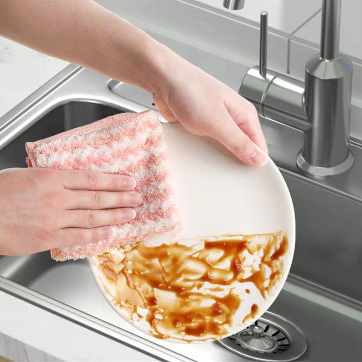 3+2 Gratis | Mikrofaser Reinigungstuch – Super saugfähig & wiederverwendbar