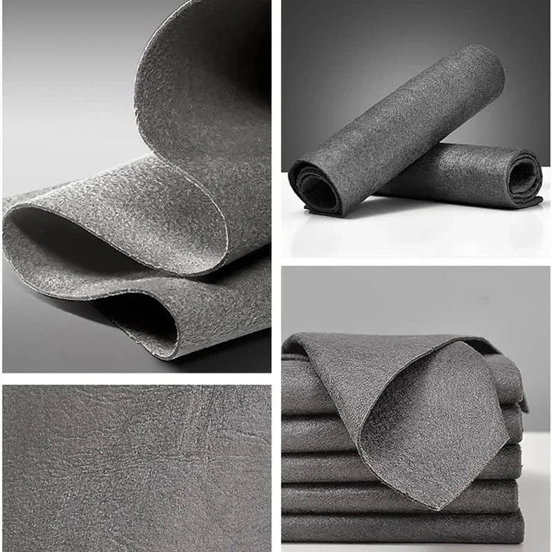 6 Stück Mikrofaser Reinigungstücher – Streifenfreie Sauberkeit auf glatten Flächen