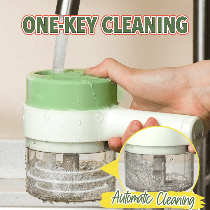 Kabellose Multifunktions-Elektromühle – Müheloses Schneiden, Hacken & Reinigen