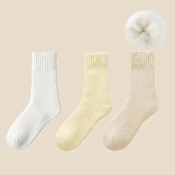 3 Paare | Luxuriöse thermo-winterstrümpfe für ultimativen komfort