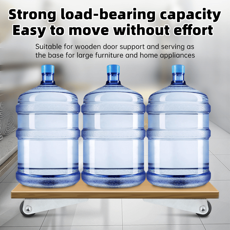 1+1 GRATIS | Schwenkbare Türrolle mit Langhalterung – Leise & Kratzfrei