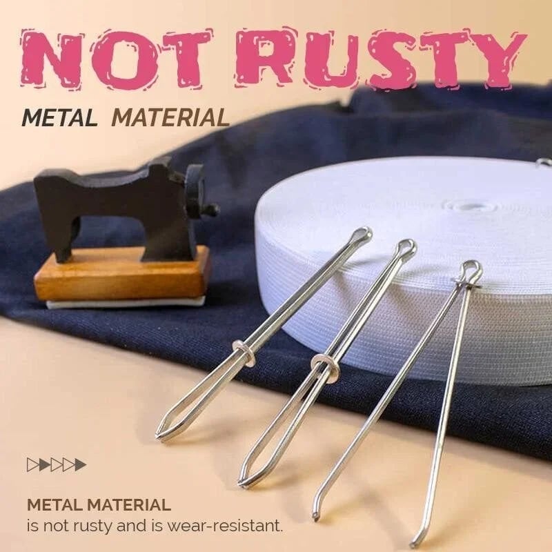 3er-Set Kordel-Einfädelhilfe – für schnelles Austauschen von Zugbändern!