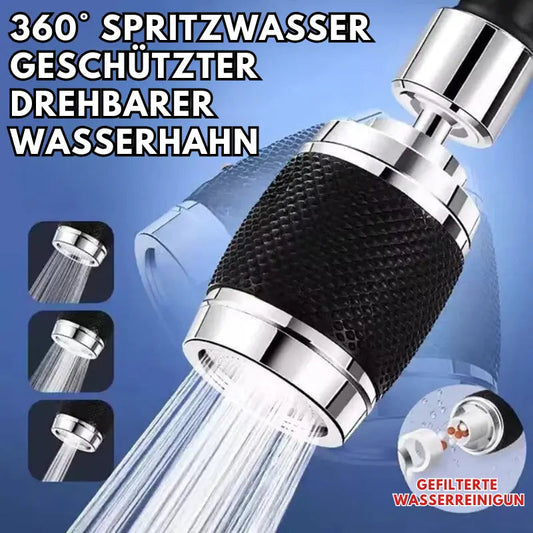 360° Spritzwassergeschützter Drehbarer Wasserhahn