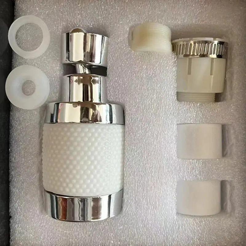 360° drehbarer spritzwassergeschützter Wasserhahn-Belüfter