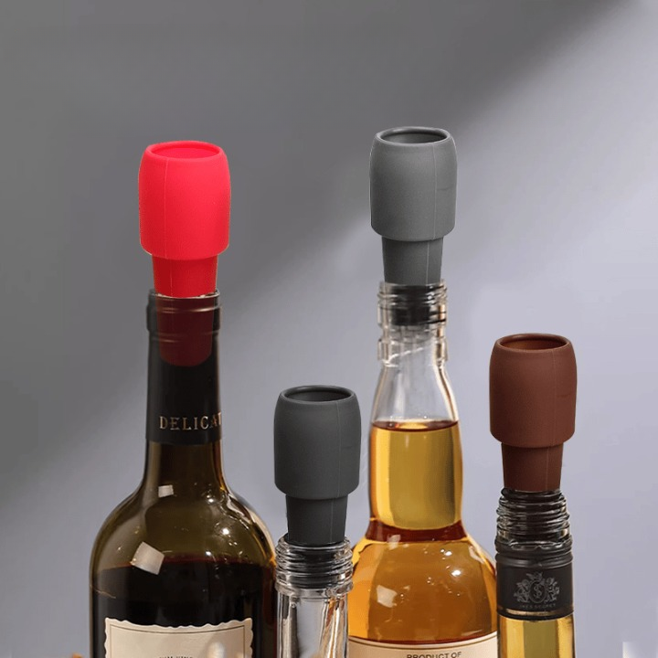 10er-Set Wiederverwendbare Flaschenverschlüsse – Aromadicht & Umweltfreundlich