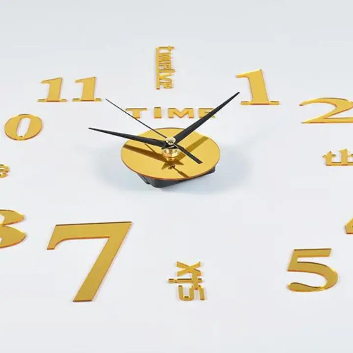 3D Wanduhr Stilvolle Wohnkultur