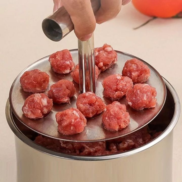 Edelstahl Fleischbällchen-Form für Perfekte Kugeln