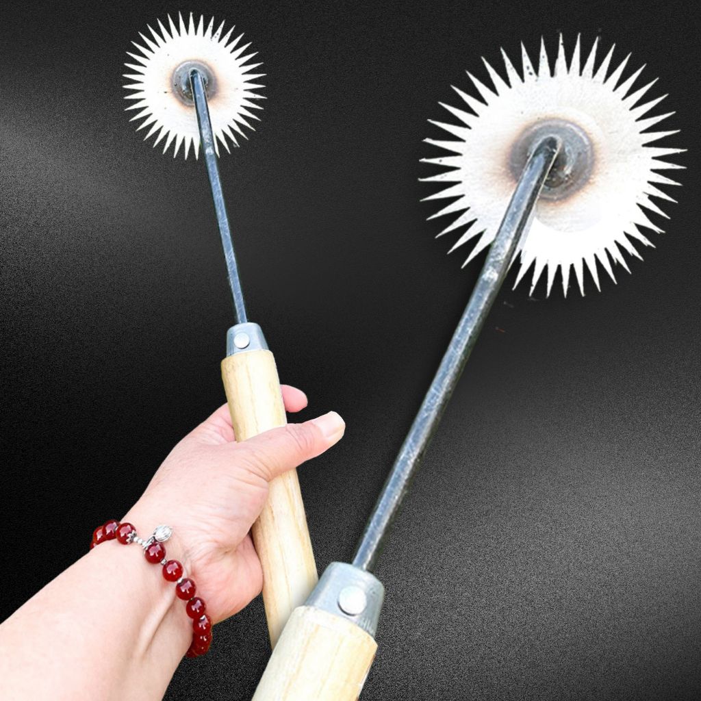 Langlebige Sonnenblumenhacke mit Holzgriff – Müheloses Jäten