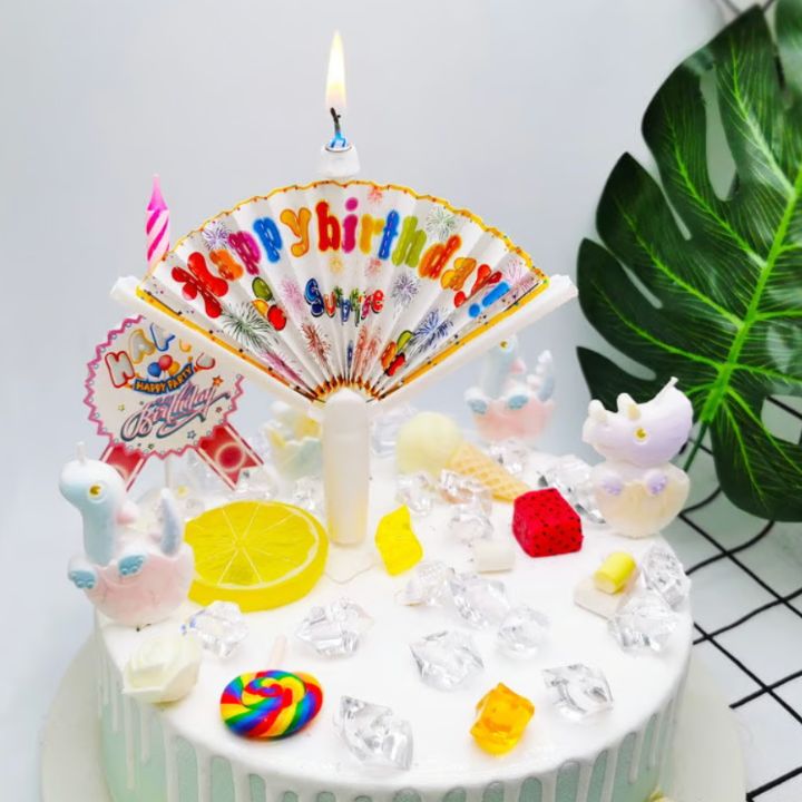 1+1 Gratis | Überraschungs-Pop-up-Fächer-Kerzenaufsatz