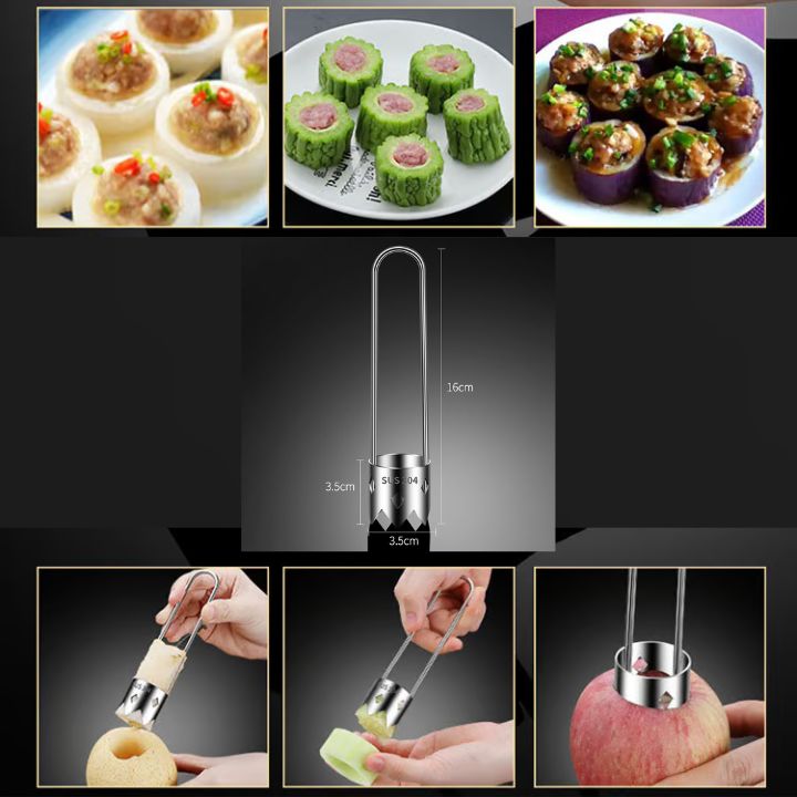 1+1 Gratis | Multifunktionaler Obst- und Gemüseentkerner