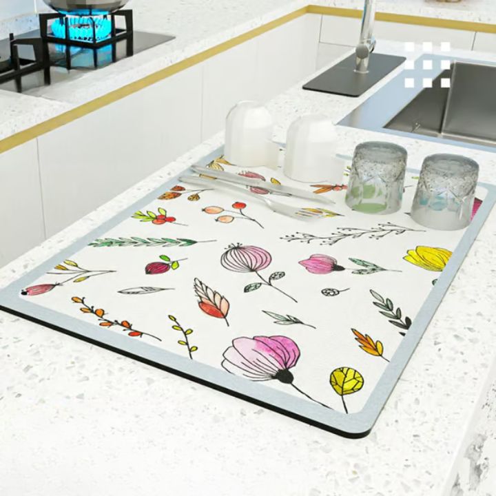 Multifunktionale Küchenmatte – Schnell Trocknend & Rutschfest