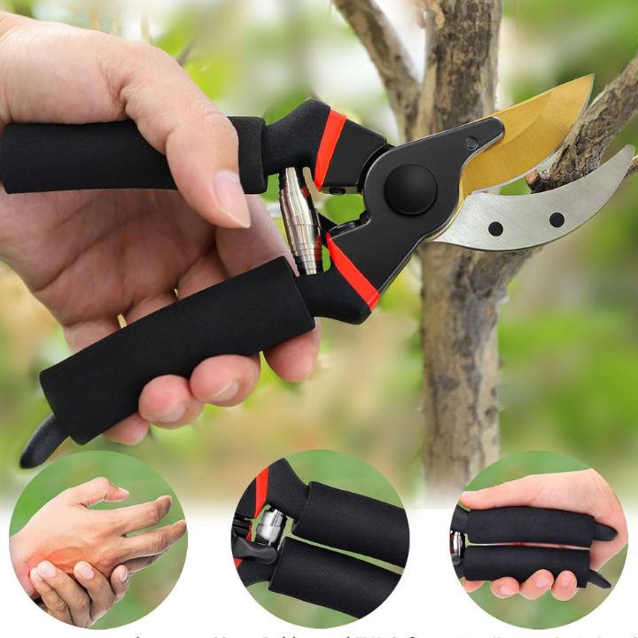 Profi-Gartenschere – Ergonomisch, scharf & vielseitig