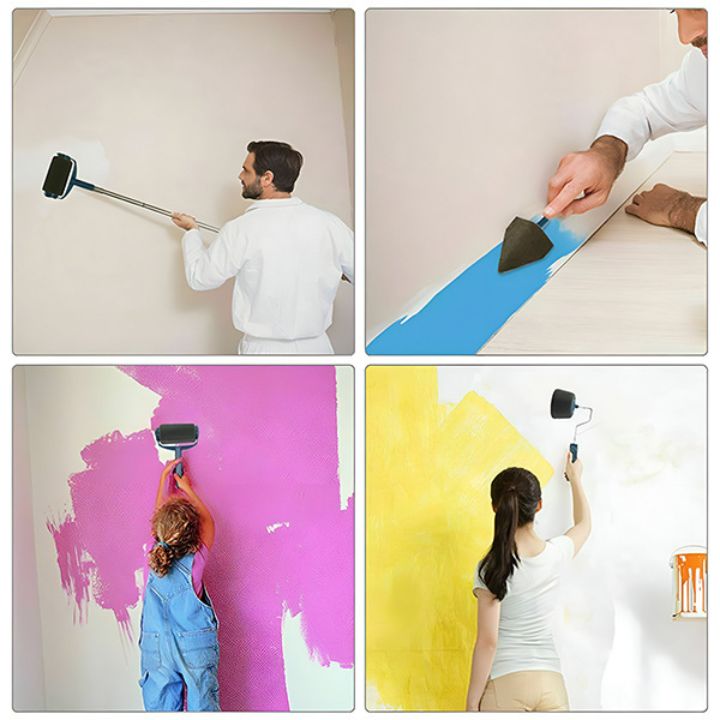 6-teiliges Profi-Malerset – Für saubere, schnelle & streifenfreie Ergebnisse