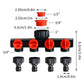 4-Wege Gartenschlauchverteiler – Effiziente Bewässerung für Ihren Garten