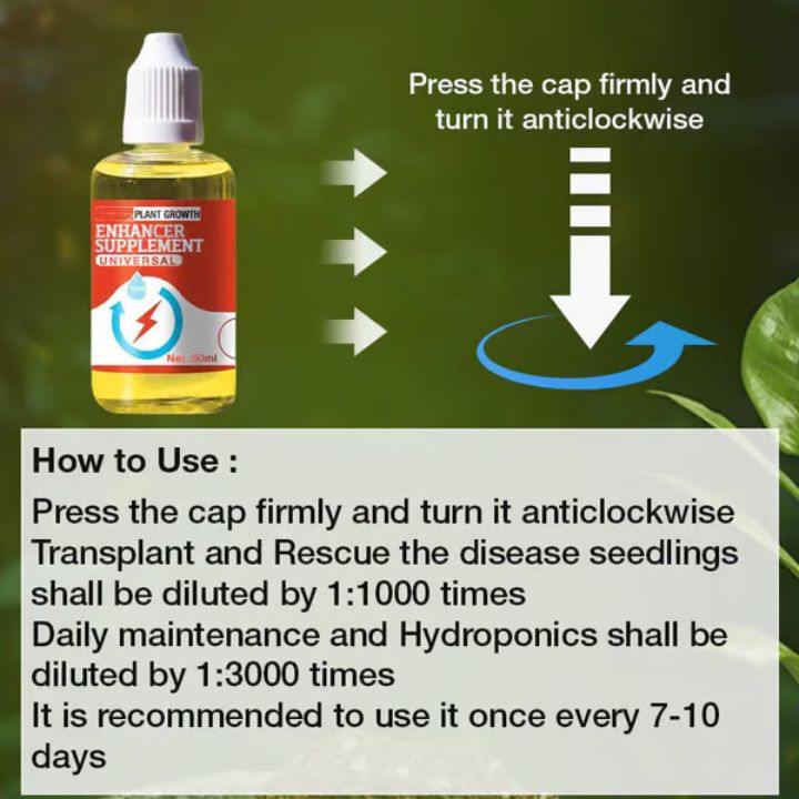 1+1 Gratis |  Pflanzenwachstums-Verstärker – Organischer Wurzelaktivator