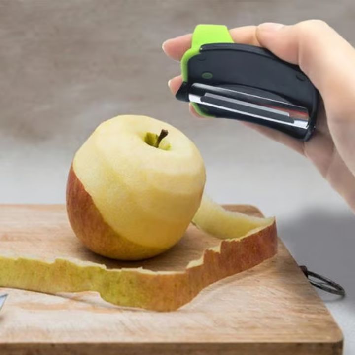 1+1 Gratis | Sicheres Schälen mit Fingergriff für Obst- und Gemüseschäler