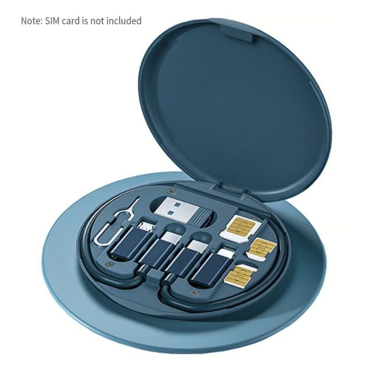 1+1 Gratis | 9-in-1 Kabel-Organizer – Alles für Lade, & Daten in einem Case