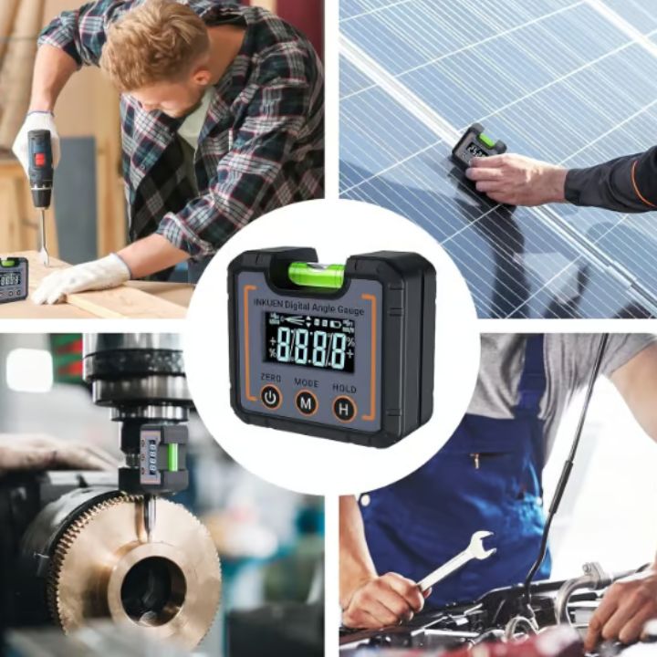 Digitaler Winkelmesser 0-360° – Präzise & mit Magnetfuß