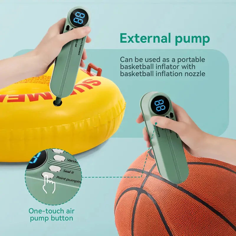 Mini Kabelloses Vakuumiergerät – Frische Lebensmittel im Handumdrehen