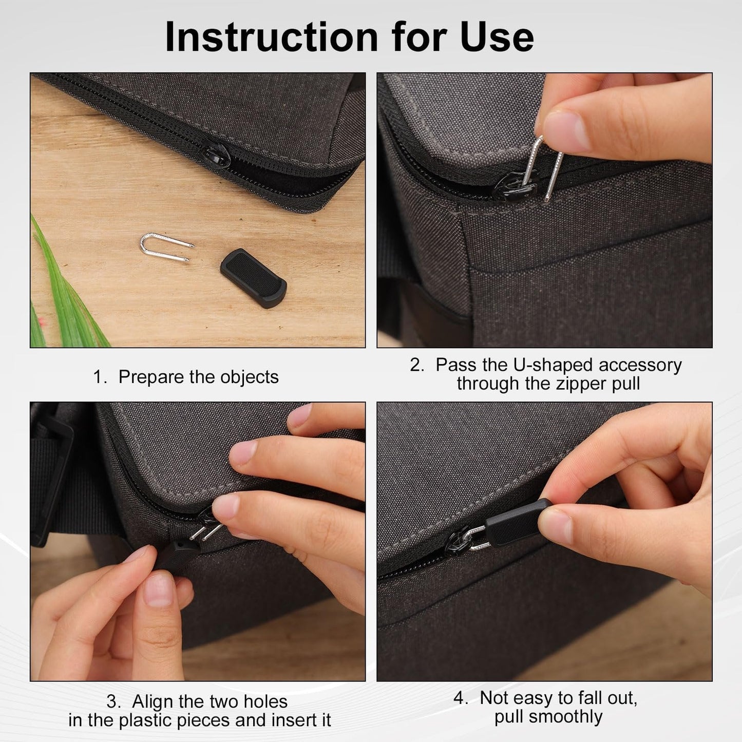 20+20 GRATIS | Langlebiger Reißverschluss-Ersatz – Einfach anzubringen & rutschfest