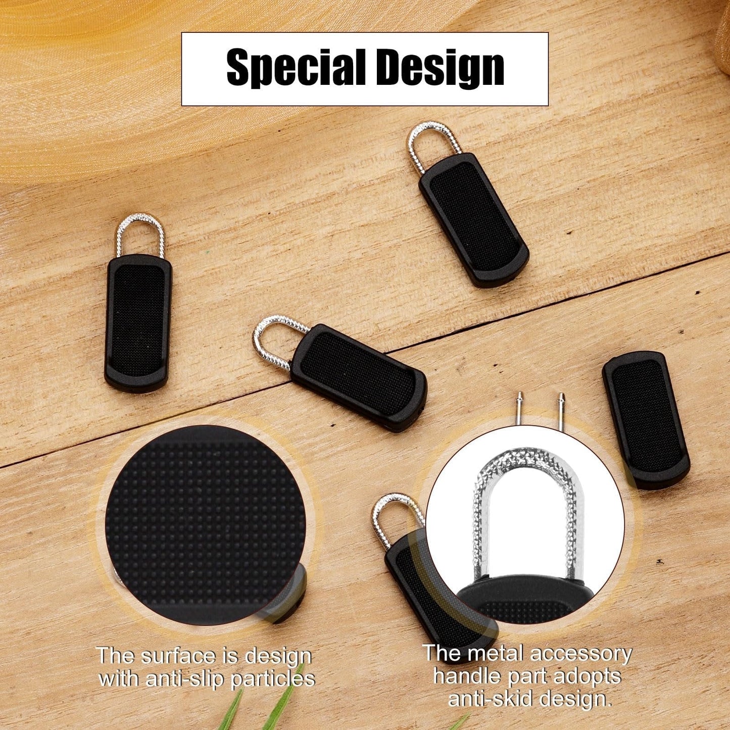 20+20 GRATIS | Langlebiger Reißverschluss-Ersatz – Einfach anzubringen & rutschfest