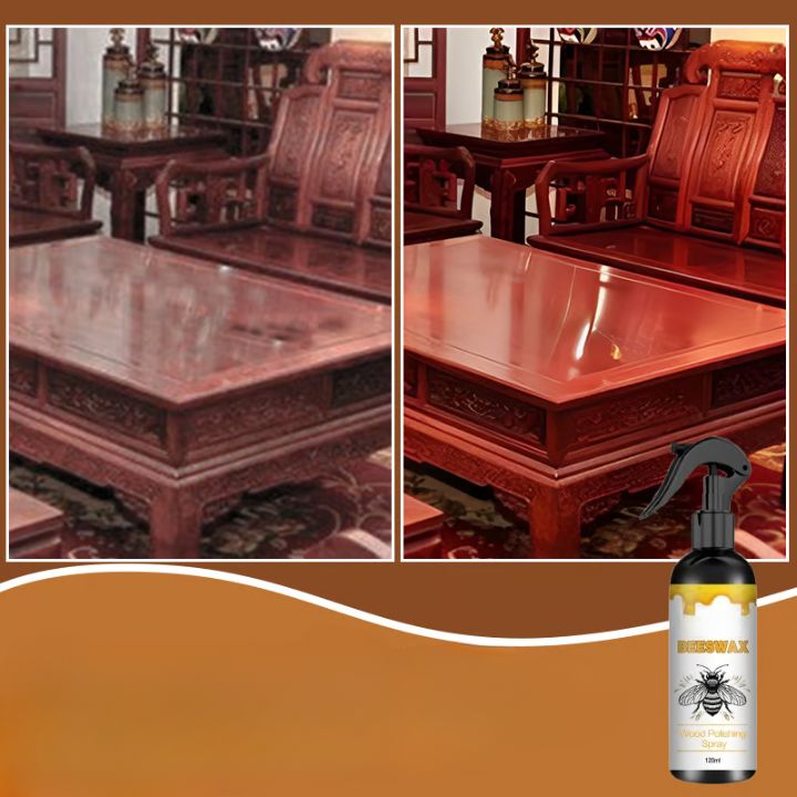 1+1 Gratis | Natürlicher Bienenwachs-Pflegespray – Ungiftiges Holzpolitur