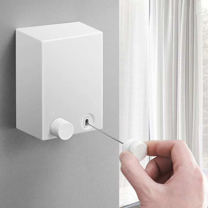 Ausziehbare Wäscheleine – Platzsparend, stabil & sicher