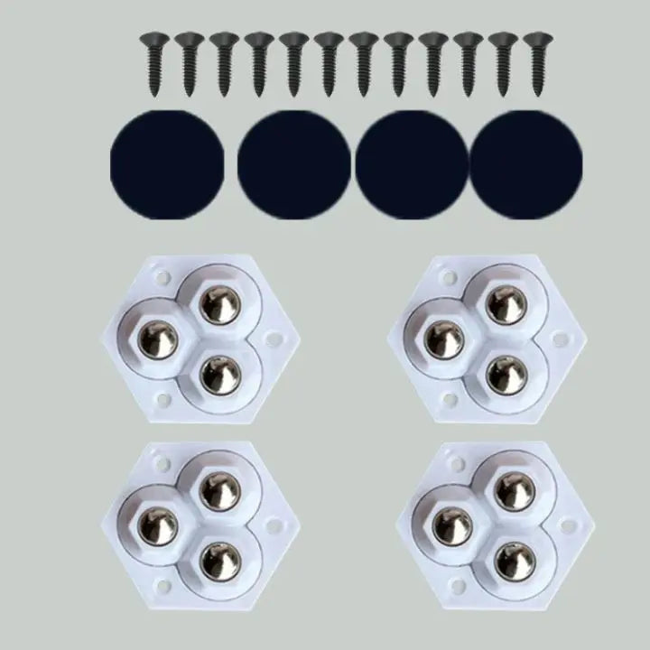 4+4 Gratis | 360° Drehbare 3-Kugel-Rollen