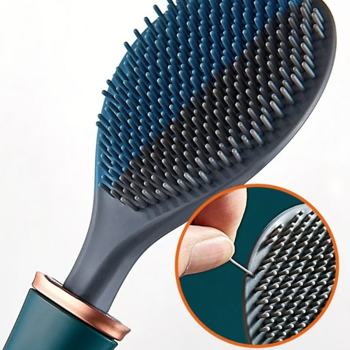 Flexibel Silikon-Toilettenbürste – Tropffrei & Wandmontiert