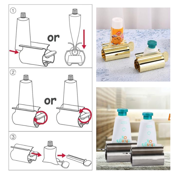 1+1 Gratis | Zahnpastatuben-Ausdrücker – Restlos, sauber & kraftfrei
